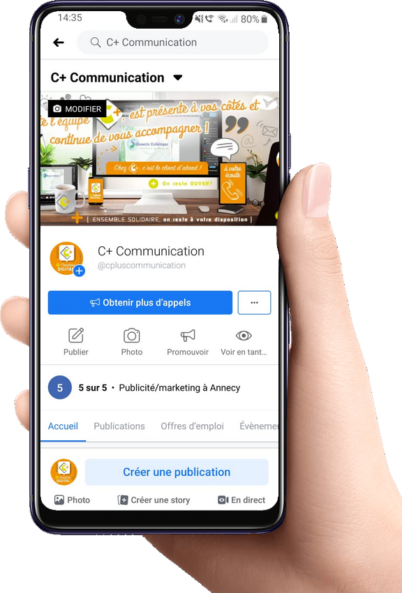 Création de page facebook