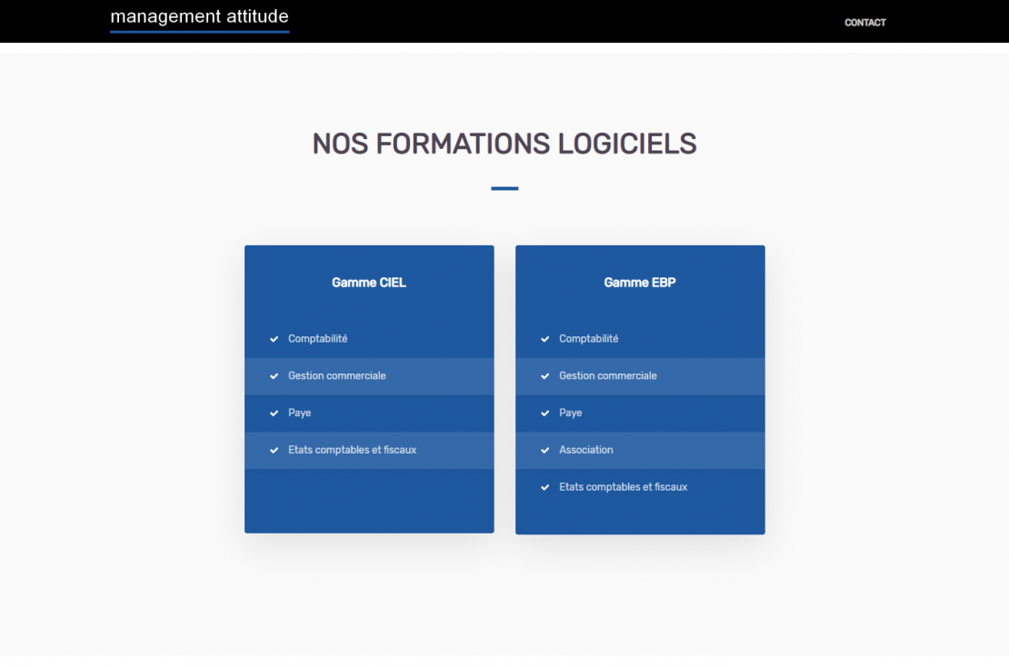 MANAGEMENT ATTITUDE - Formations & conseils