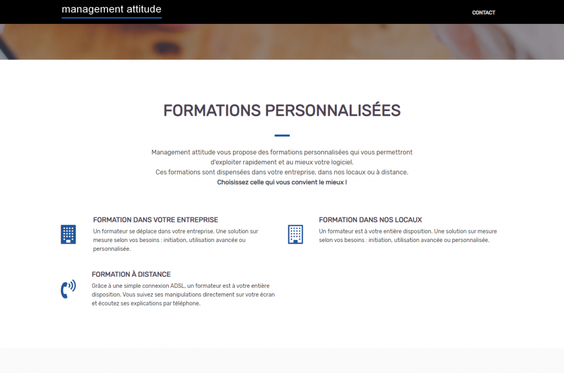 MANAGEMENT ATTITUDE - Formations & conseils
