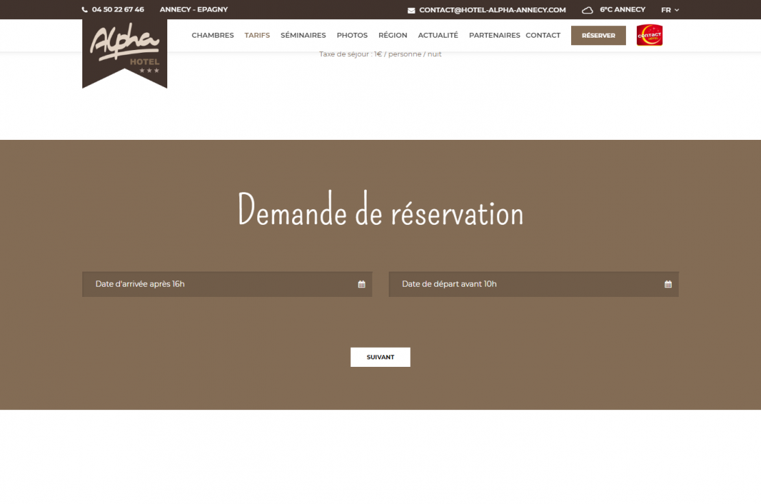 Hôtel ALPHA