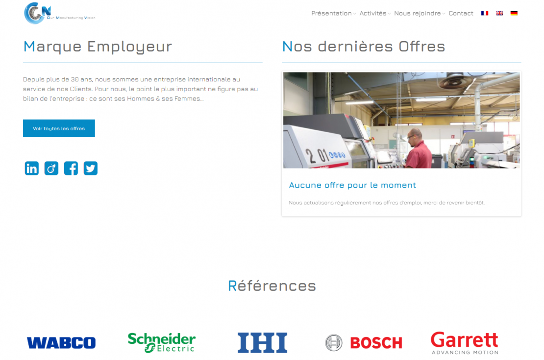 CCN - Our manufacturing Vision