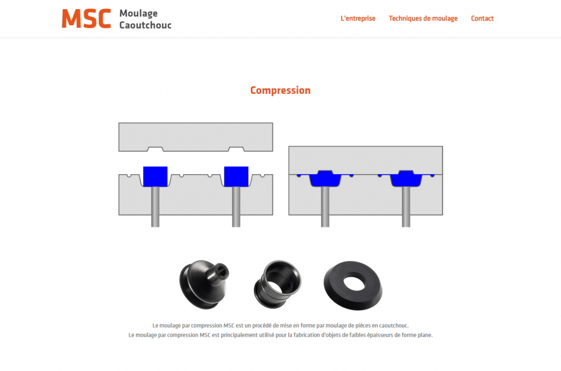 Nouveau site web pour MSC !