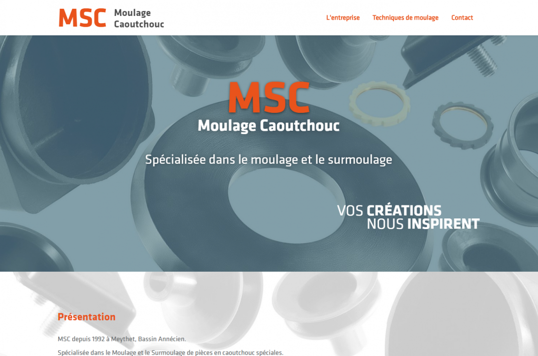 Nouveau site web pour MSC !