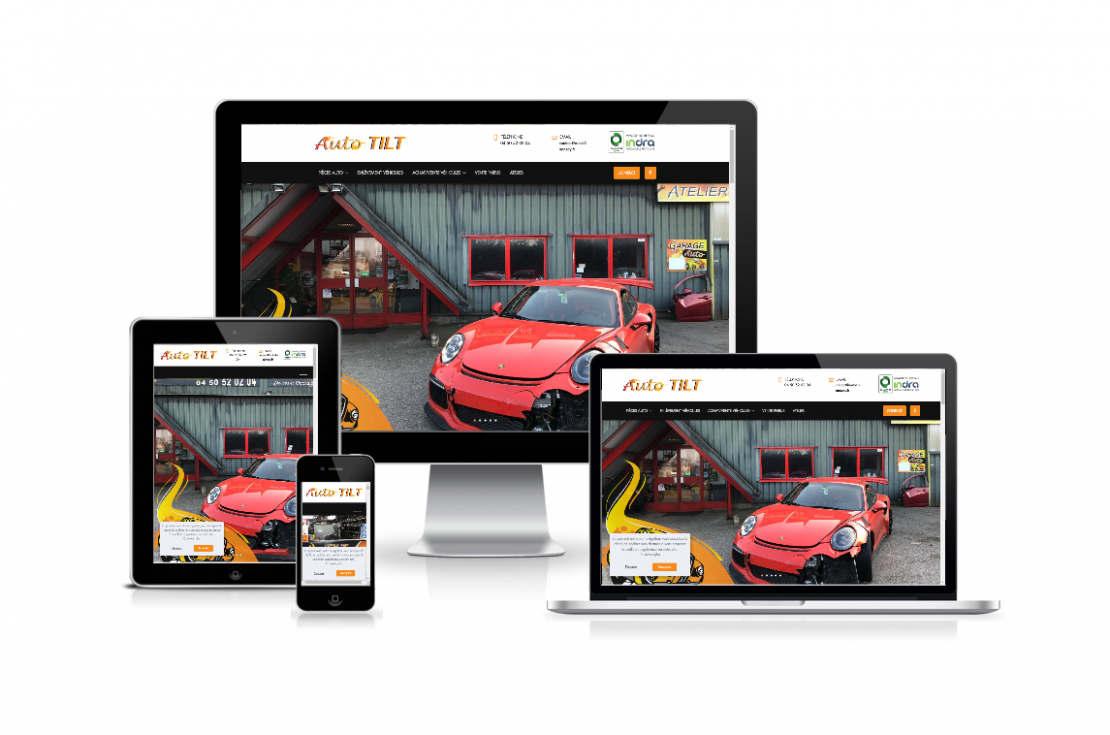 Nouveau site internet pour AUTO-TILT