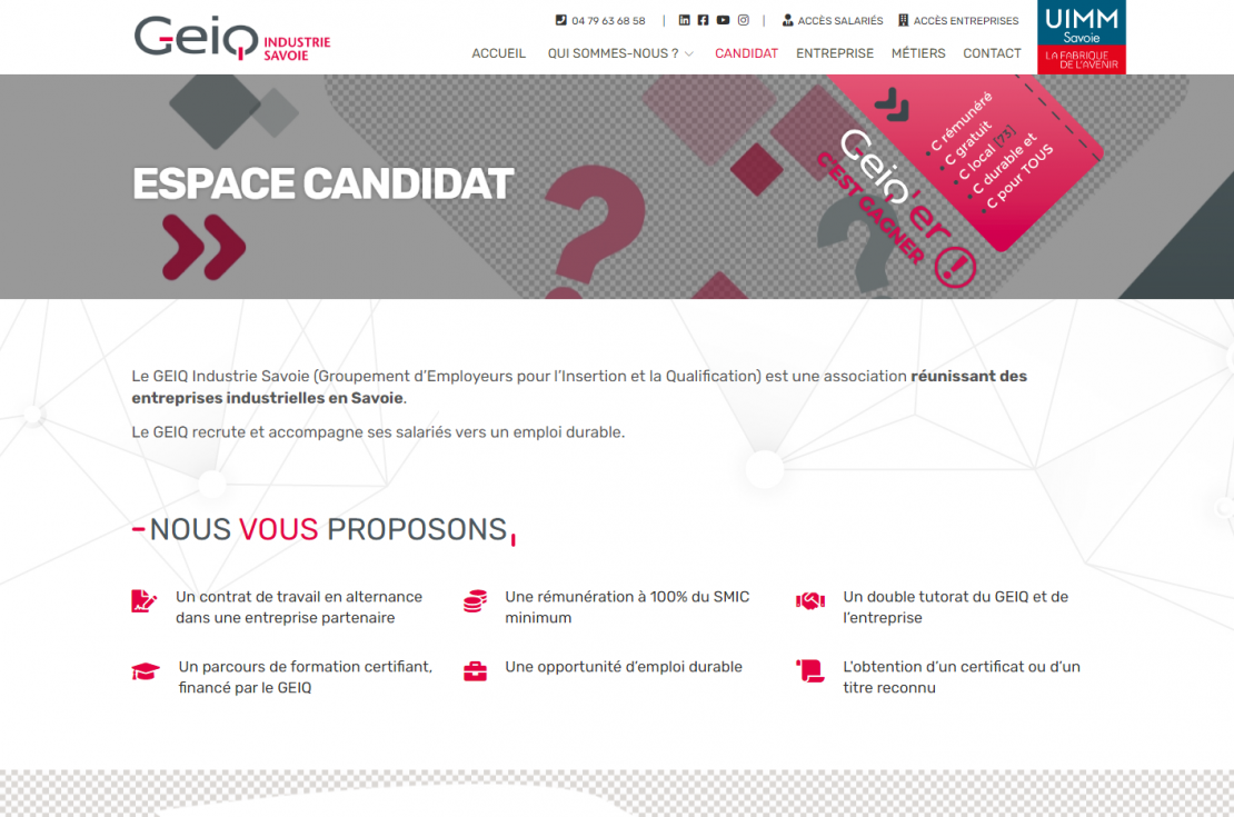 Nouveau site internet !