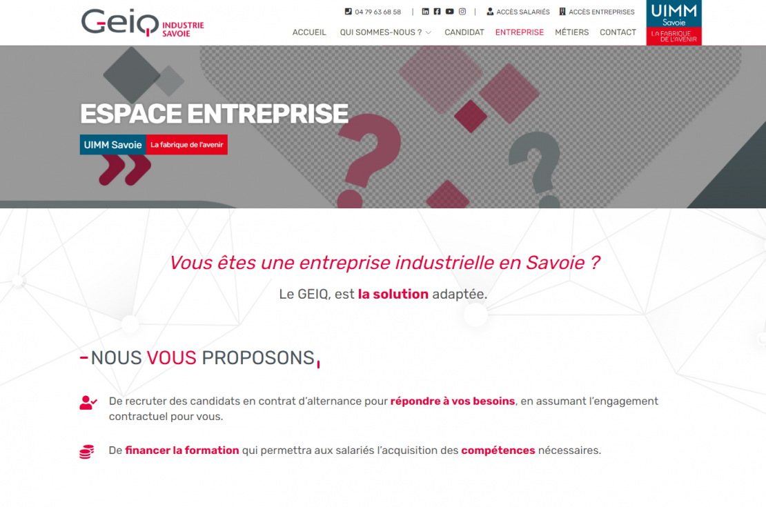 Nouveau site internet !