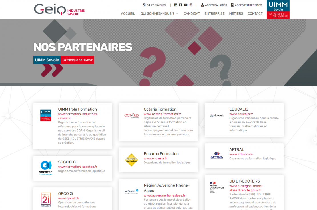 Nouveau site internet !