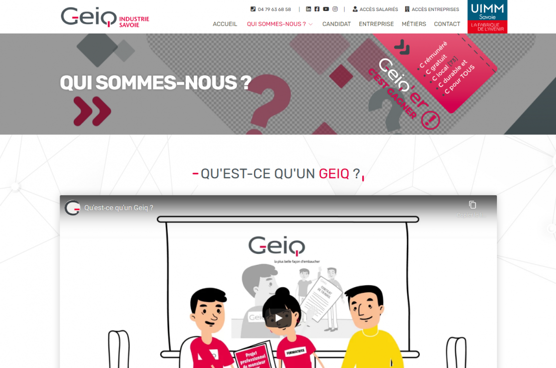 Nouveau site internet !