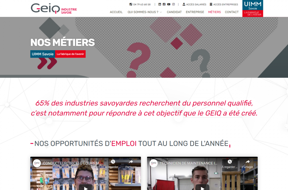Nouveau site internet !