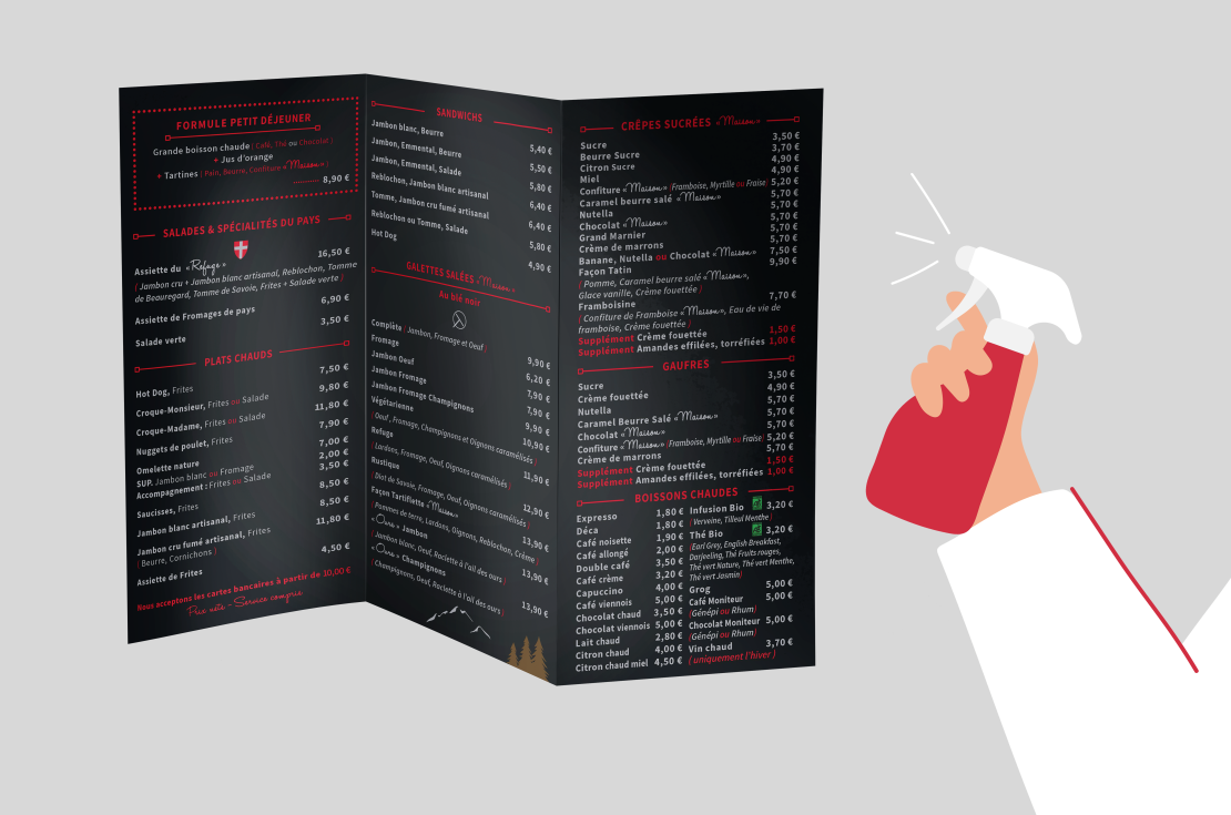 Nouvelle saison, nouveaux Menus !
