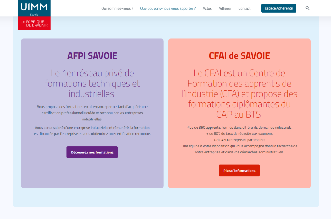 Nouveau site internet !
