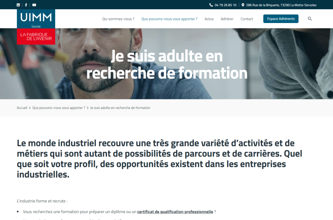 Nouveau site internet !