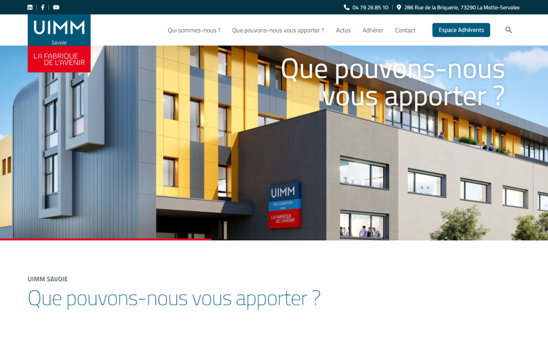 Nouveau site internet !