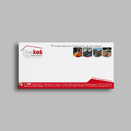 Carte de correspondance - Bekok Aménagement / C+ Communication