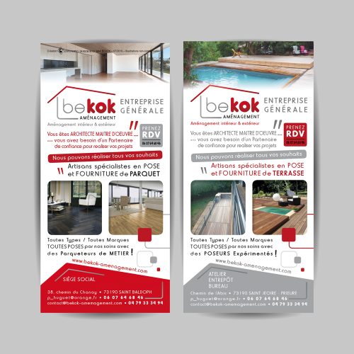 Flyer - Bekok Aménagement / C+ Communication