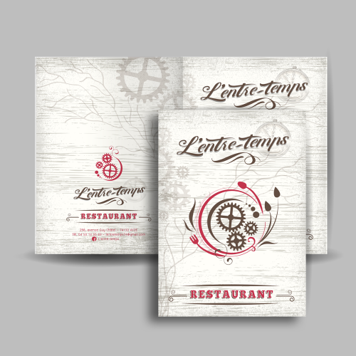 Porte menu - L'entre-Temps / C+ Communication