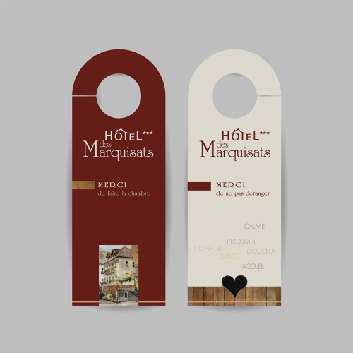 Cintre de porte - Hôtel des Marquisats / C+ Communication