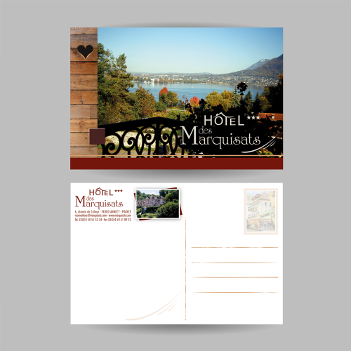 Carte postale - Hôtel des Marquisats / C+ Communication