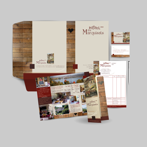 Communication globale  : logo, charte graphique, dépliants, chemises, signalétique, site, e-mailing, ...