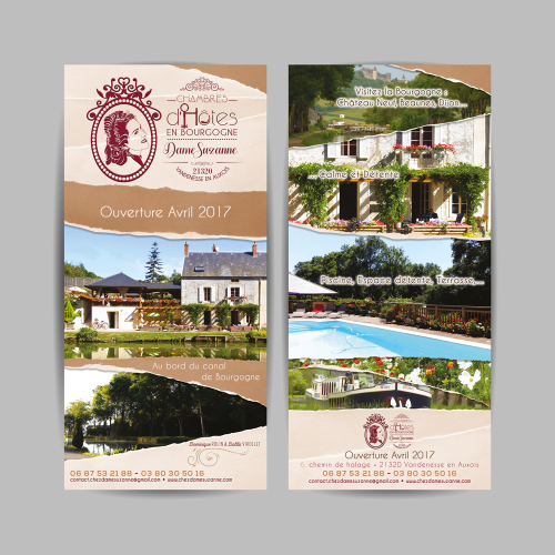 Flyer d'ouverture - Chez Dame Suzanne / C+ Communication