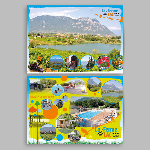 Set de table A3 - La Ferme du Lac / C+ Communication