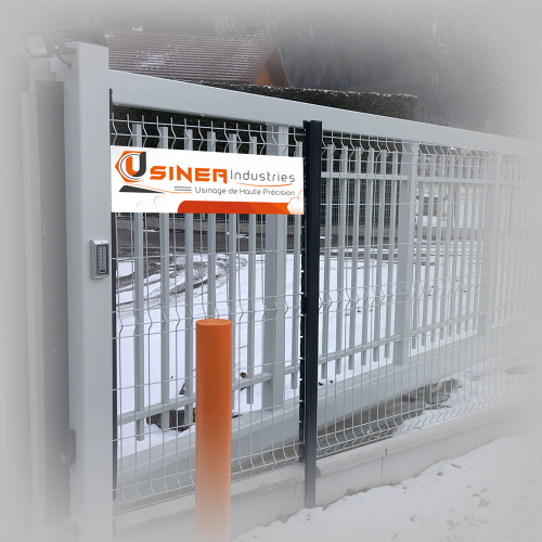 Panneau signalétique - Usinéa / C+ Communication
