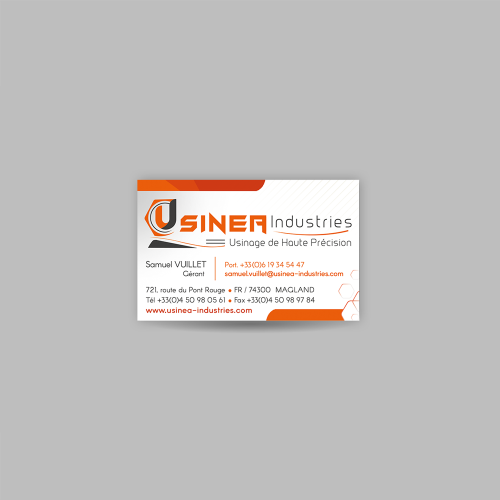 Carte commerciale - Usinéa / C+ Communication