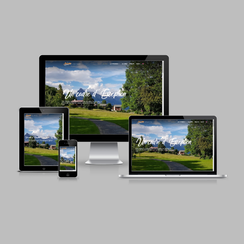 Site internet - Jeandet Hébergements / C+ Communication