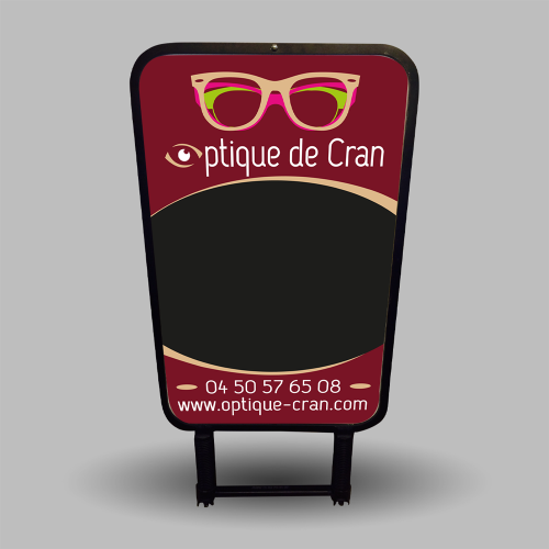 Affiche pour Stop Trottoir - Optique de Cran / C+ Communication