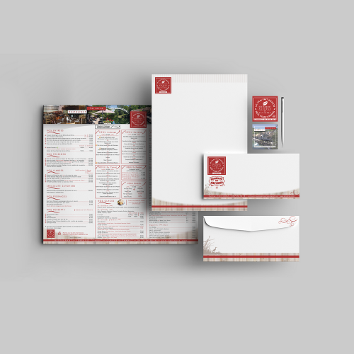 Changement d’identité visuelle avec création de charte graphique déclinée sur divers supports de communication.