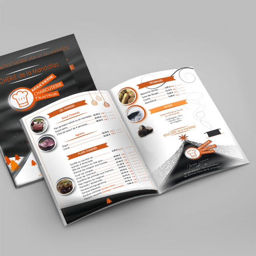 Brochure A5 - Boucherie de la Mandallaz / C+ Communication