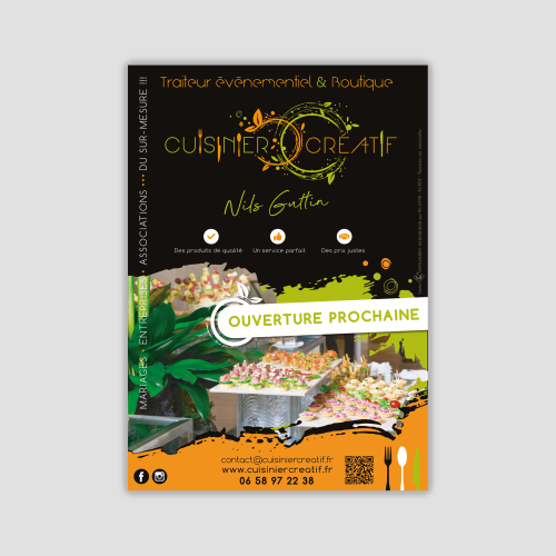 Affiche Ouverture.png - Cuisinier Créatif / C+ Communication